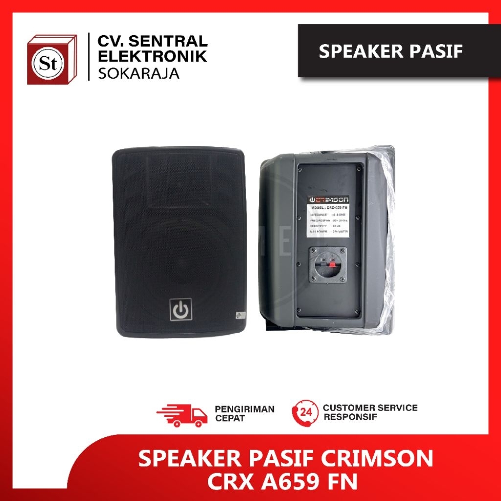 Speaker Pasif Crimson CRX A659 FN