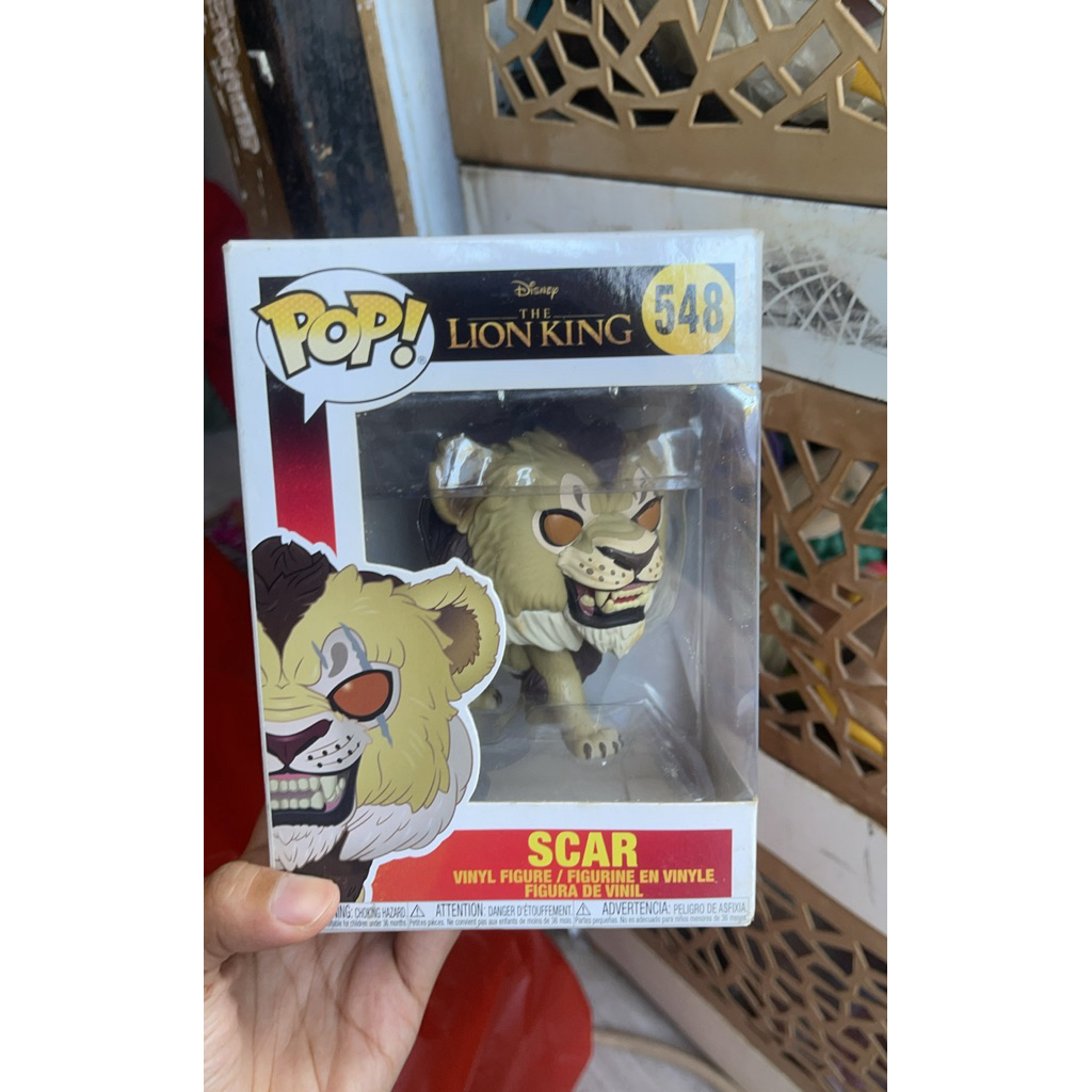Funko Pop Lion King Scar 548