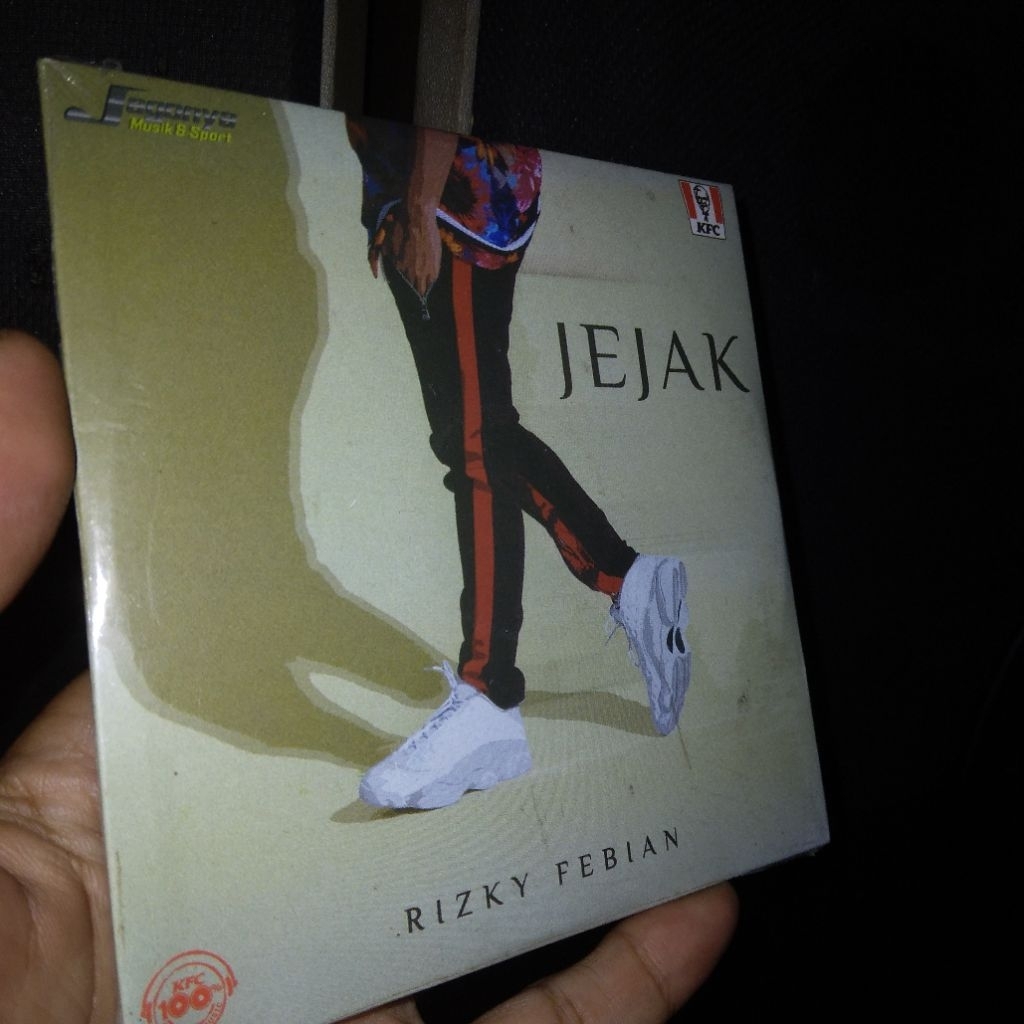 Cd Rizky Febian Jejak segel original
