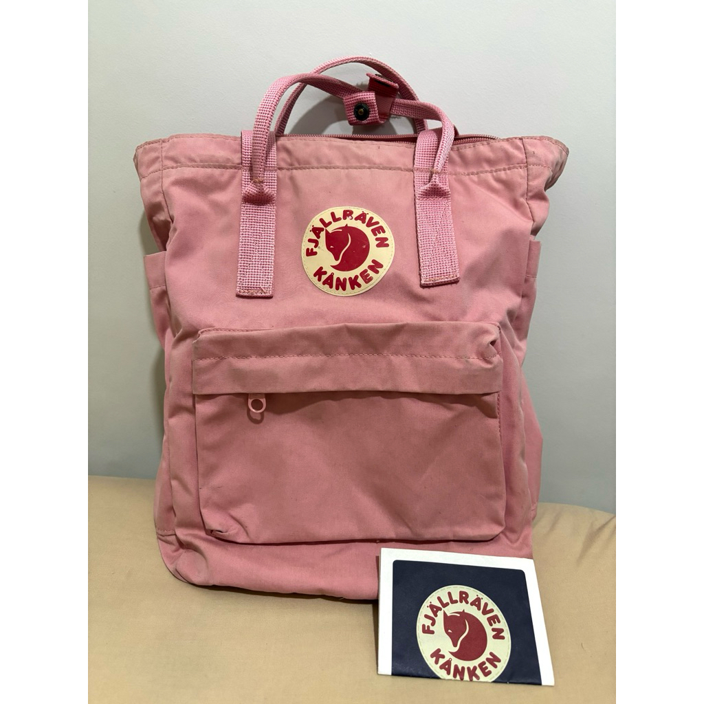 Totepack Fjallraven Kanken Pink Ori Official Preloved