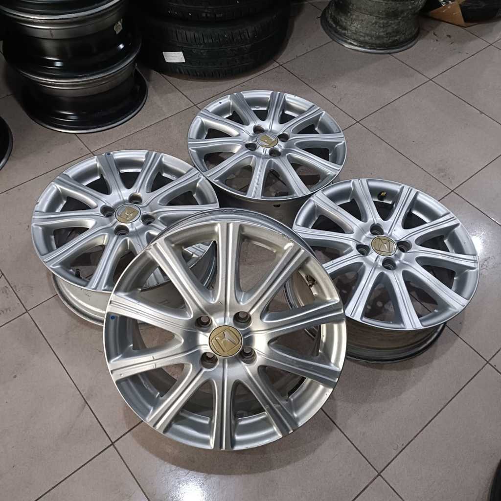 Velg Mobil Bekas Oem Jazz P10 R16 x6 Et53 Baut 4x100