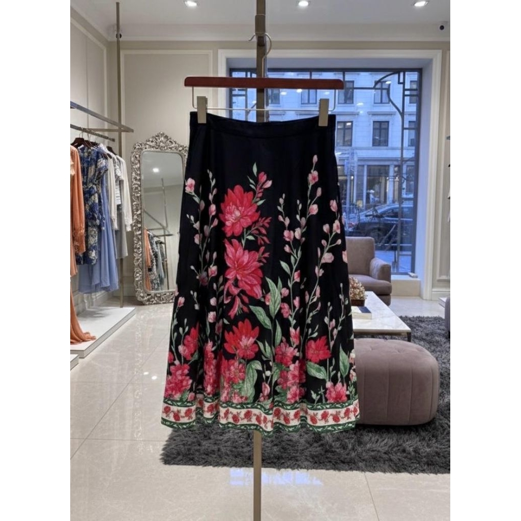 Rok Panjang Bunga Bunga Premium