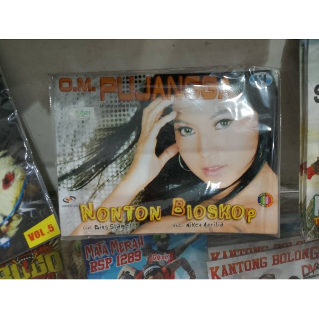 VCD original album Dangdut OM Pujangga
