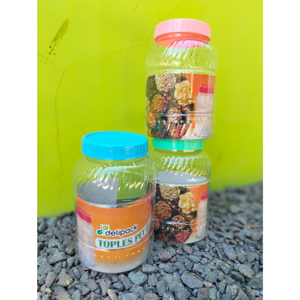 Toples Cendol Toples Kue Plastik Delipack Pet TP 5 Toples Plastik Toples Jadul Toples Es Campur TP5
