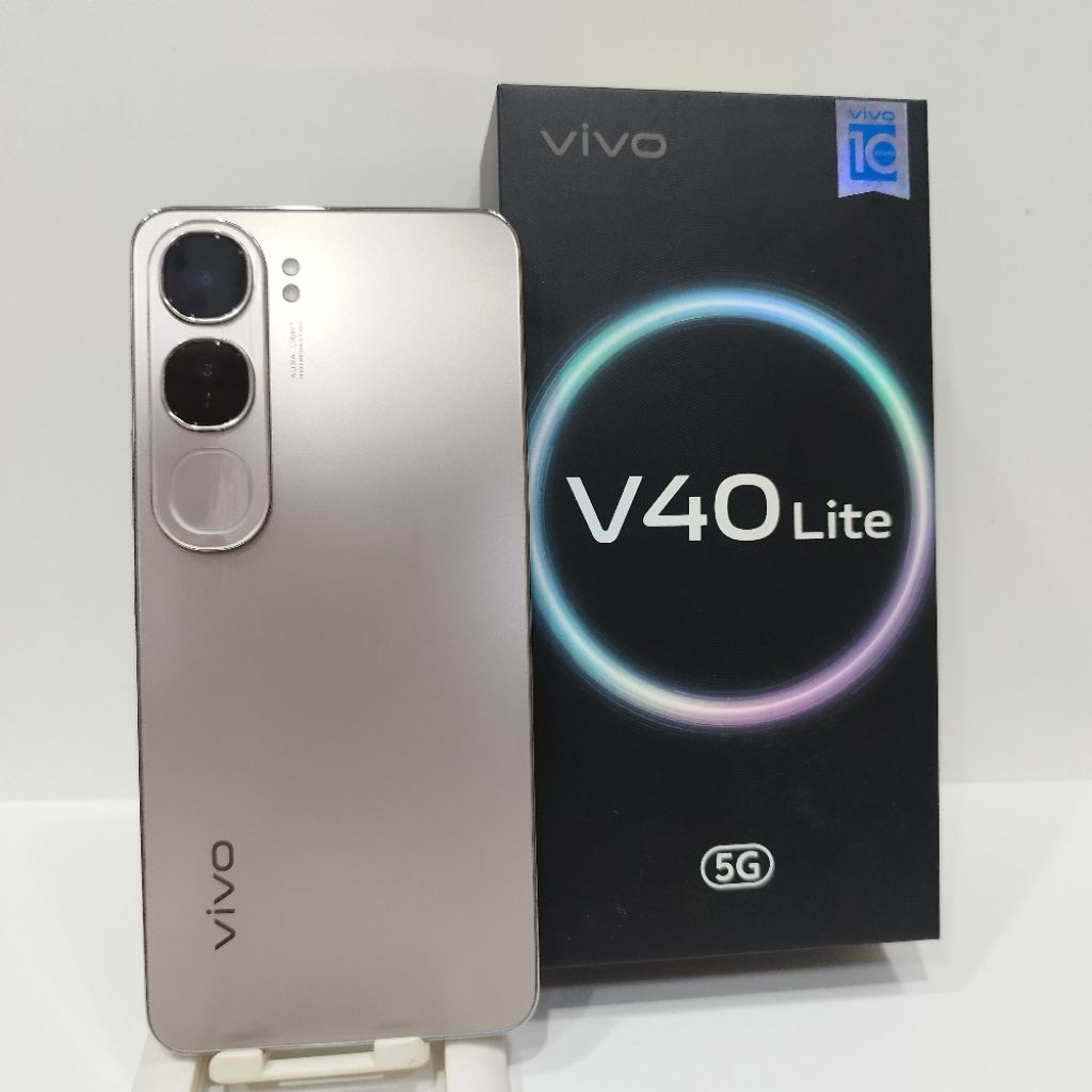 Vivo V40 LITE 5G 8/256GB Handphone second fullset batangan original bergaransi