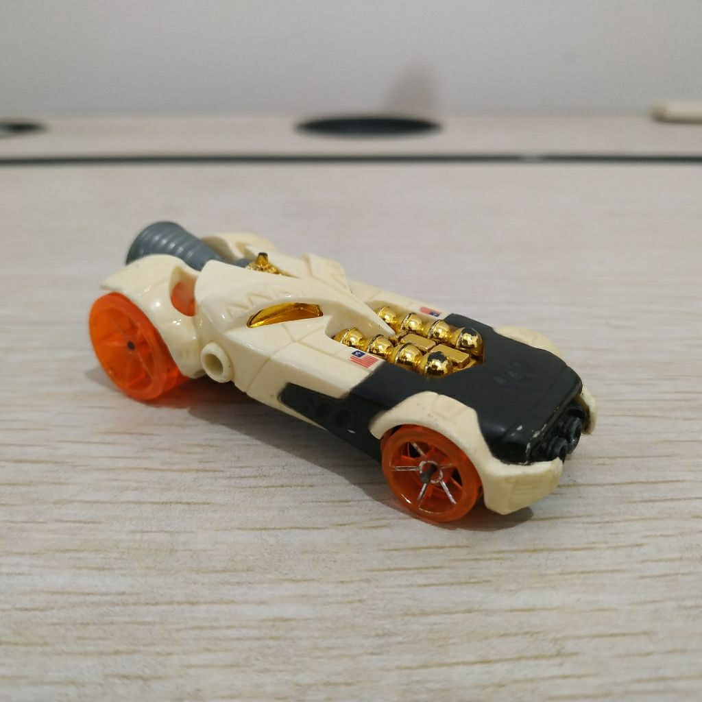 Hot Wheels RocketFire Putih 2008 New Models Diecast Hotwheels Rocket Fire Fantasy Loose