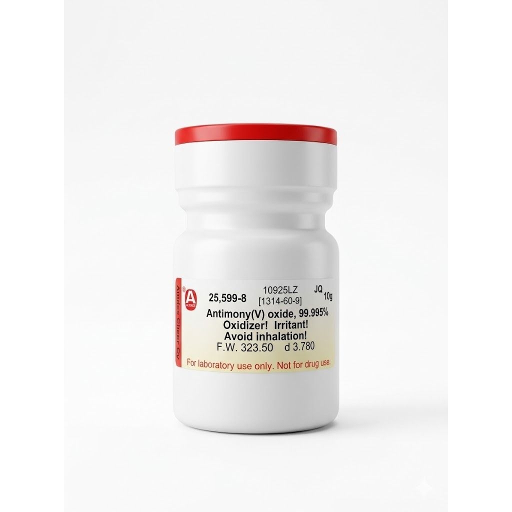 Antimony (v) oxide, 99.995% oxide Aldrich cat. 255998 50gr