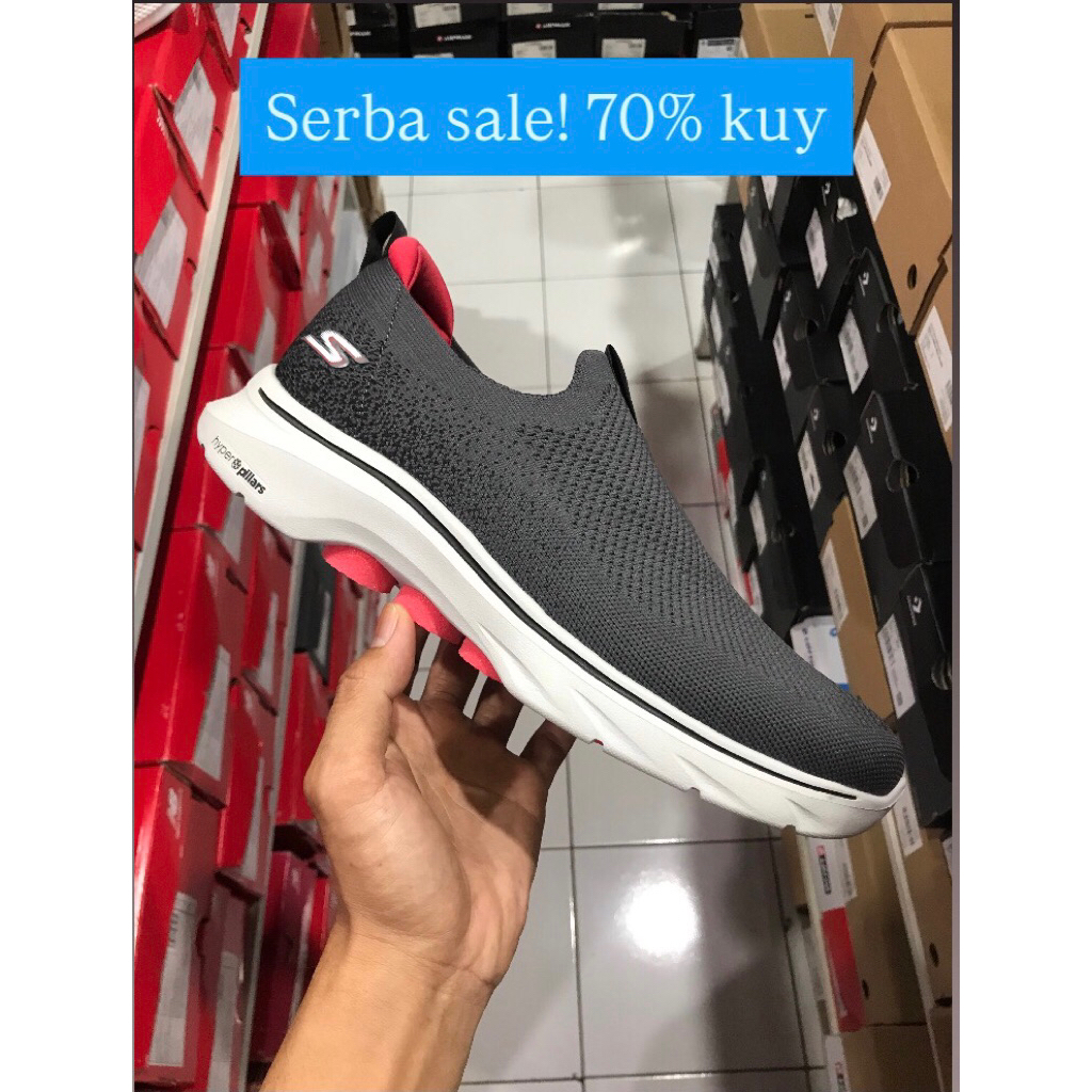 BIG SALE SEPATU SKECHERS NEW RUNNING/LARI/SNEAKERS PRIA  ORIGINAL