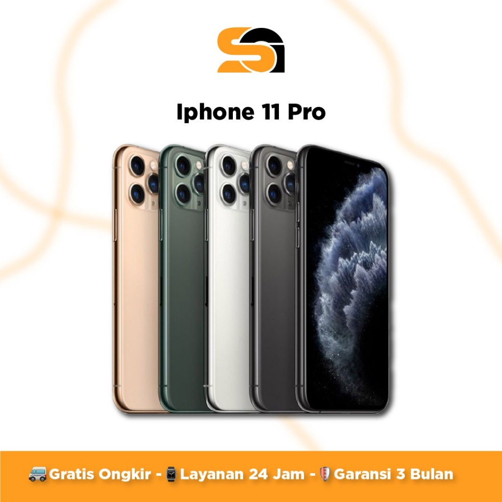 (cicilan) iphone 11 pro second ori inter like new