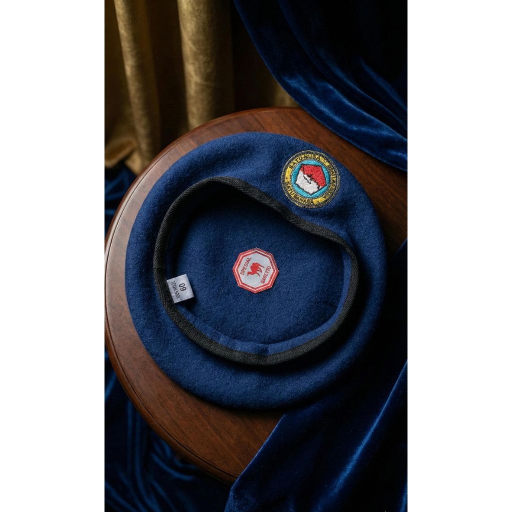 BARET SMA TARUNA NUSANTARA (PREMIUM) | TARNUS SUDAH PLUS LOGO SIAP PAKAI
