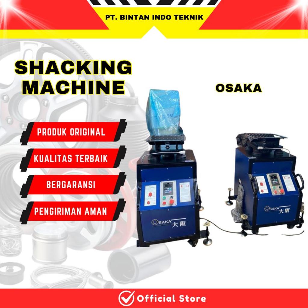 Alat Spooring Balancing Bengkel Tyre Shaking Machine Wheel Alignment Osaka Tire Shaking Otomotif