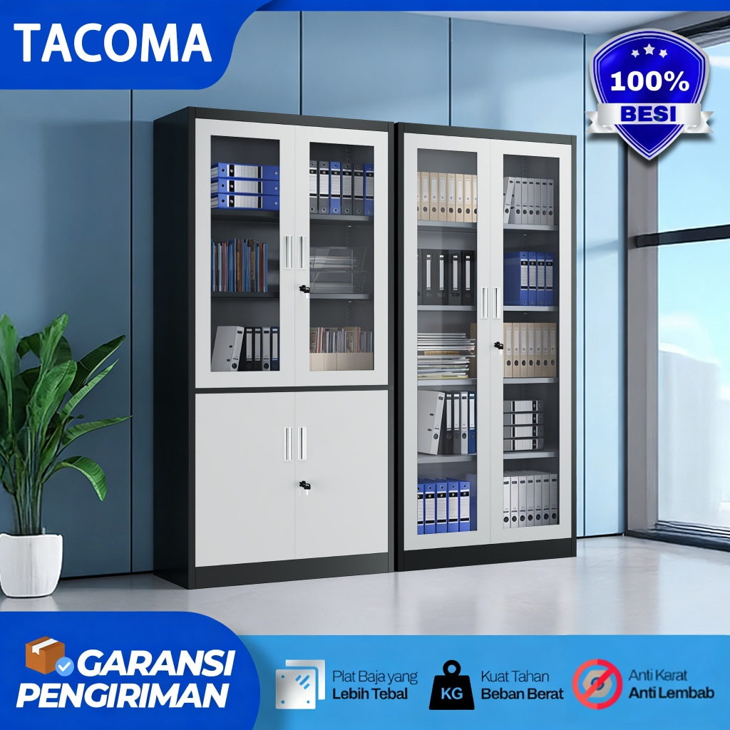Lemari arsip tebal Lemari Besi Kantor Loker Arsip Lemari Kabinet Dokumen Kantor