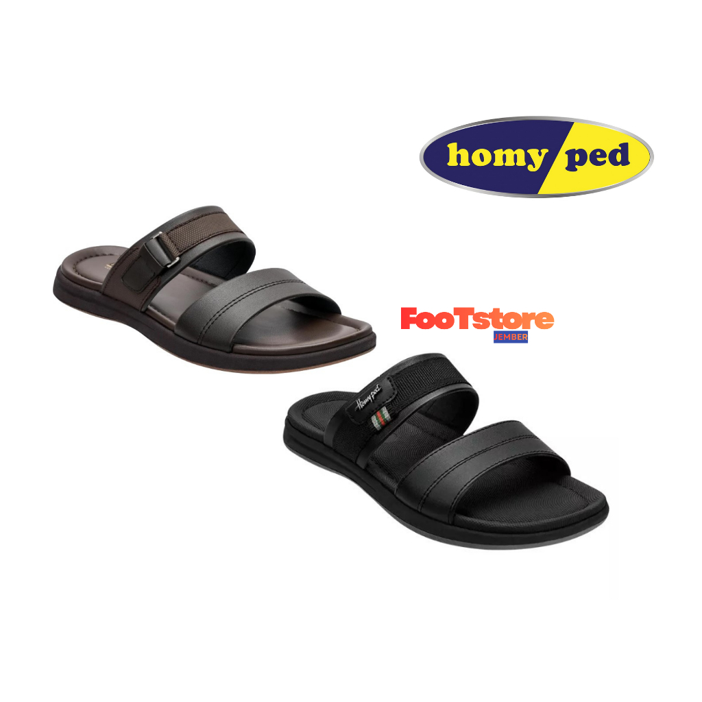 Sandal HOMYPED Asli original 100% / Sandal Selop Pria / anak muda dan dewasa - (H02) - Sandal Terbar