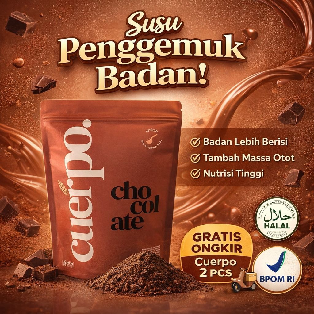 (PROMO) Susu tinggi kalori dan protein halal bpom