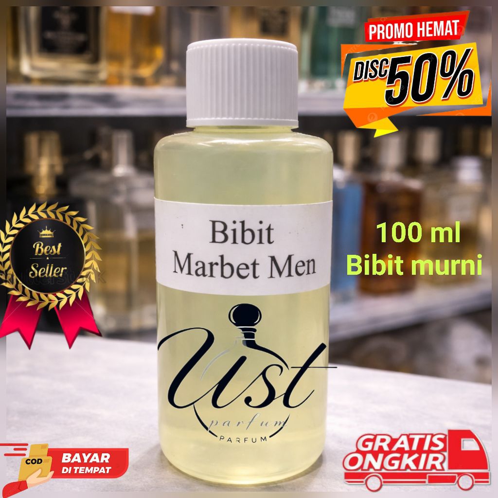 BIBIT PARFUM MURNI AROMA MARBET MAN 100 ML