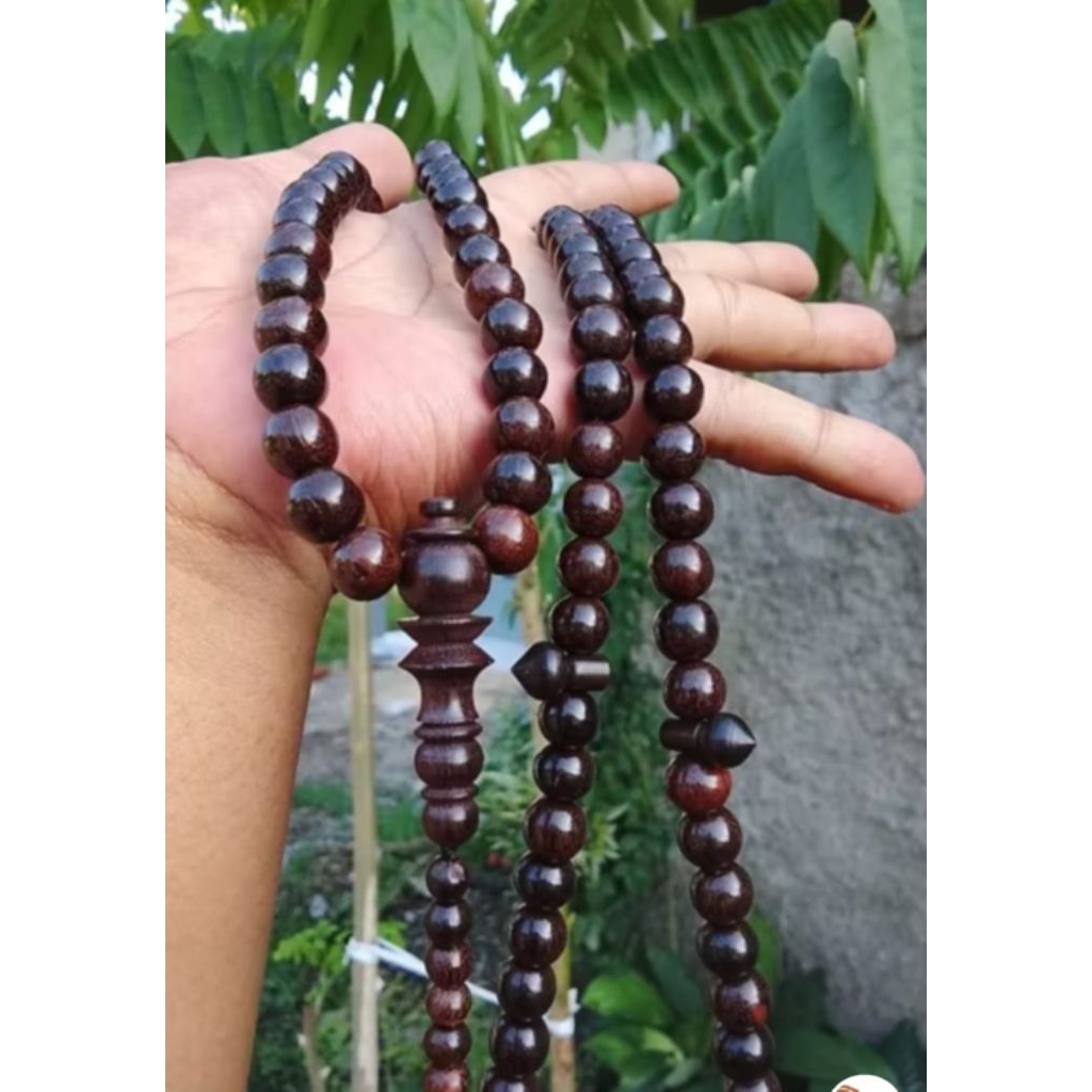tasbih galih asem asli karimun jawa 10mm tasbih kayu galih asem original