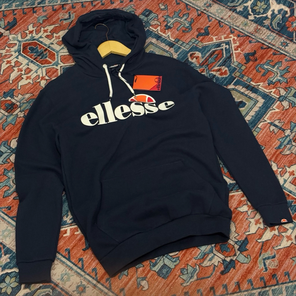 Ellesse SL Gottero Navy Hoodie Original