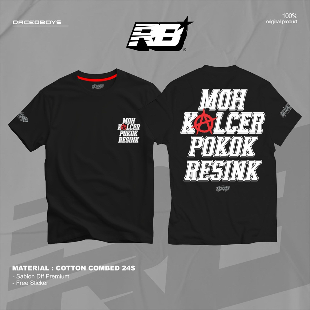 T-shirt MOH KALCER POKOK RESINK