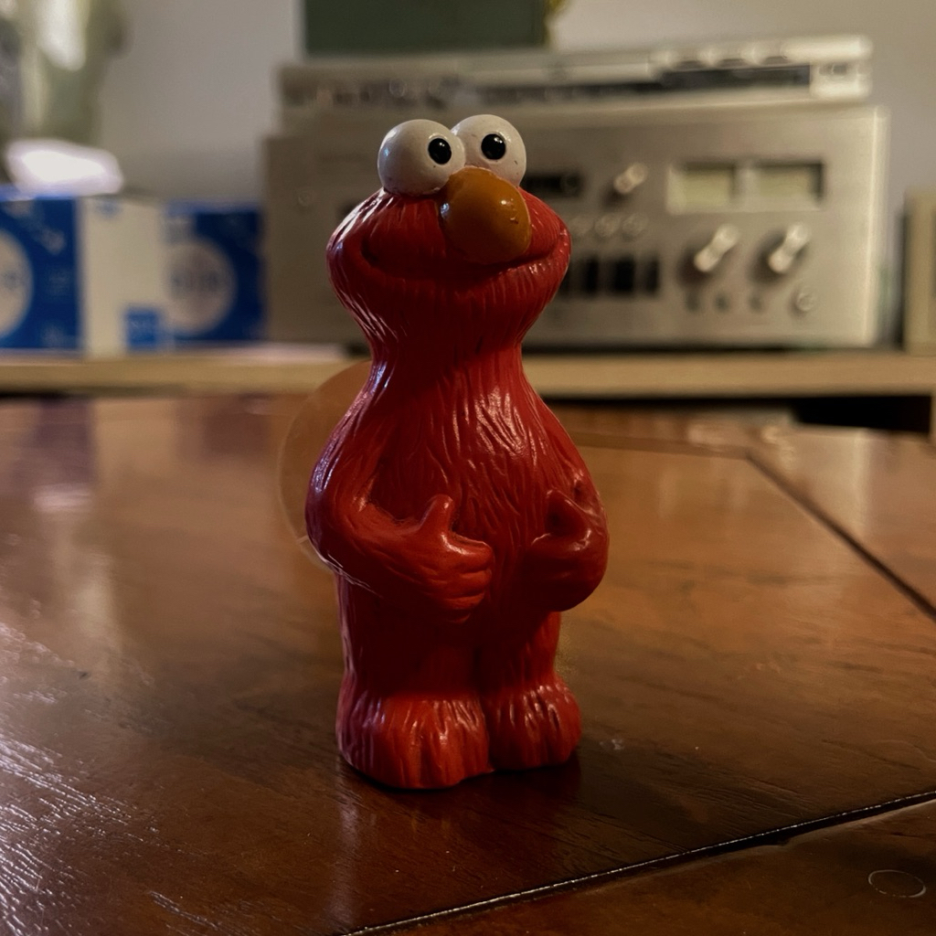 Action Figure Mainan Elmo Sesame Street