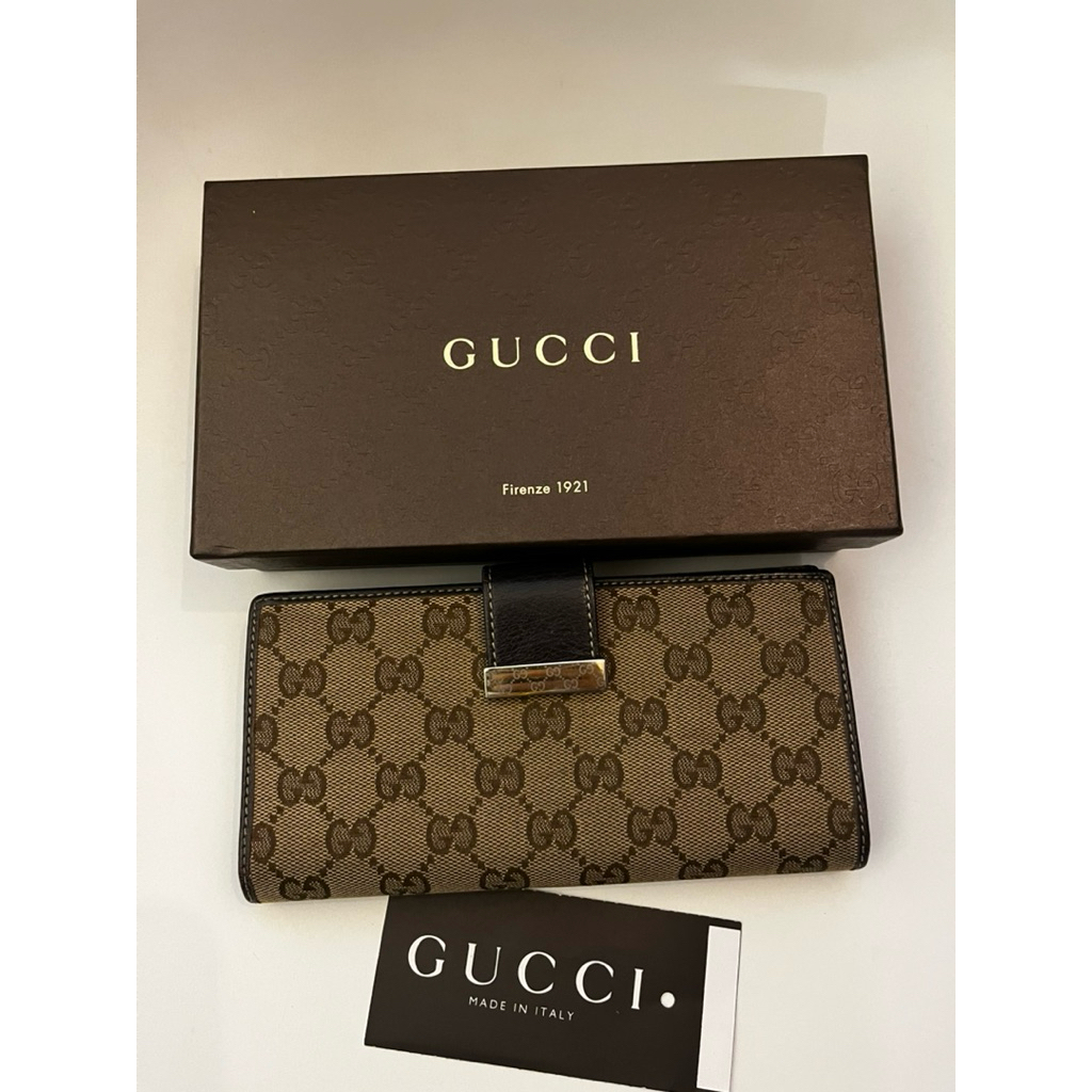 gucci long wallet Authentic