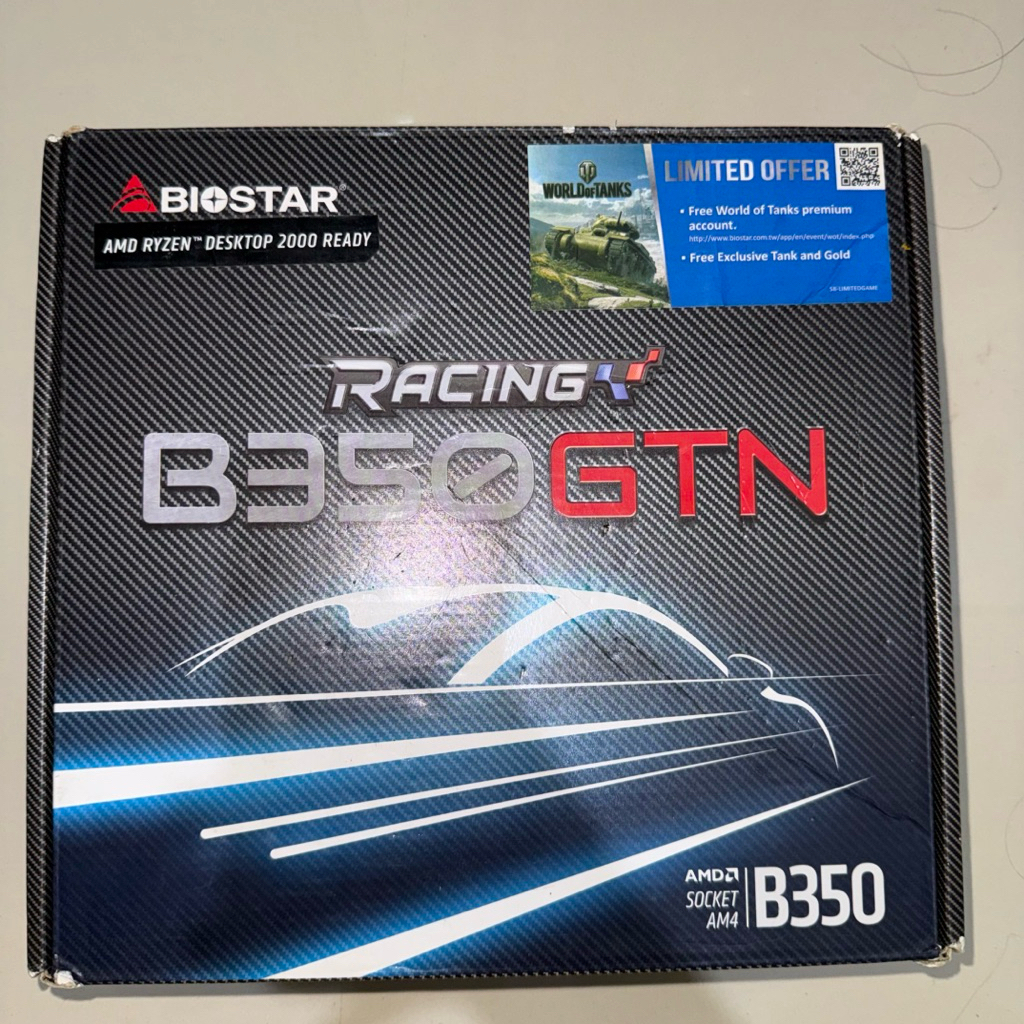 motherboard biostar B350GTN chipset amd b350 mini itx amd am4