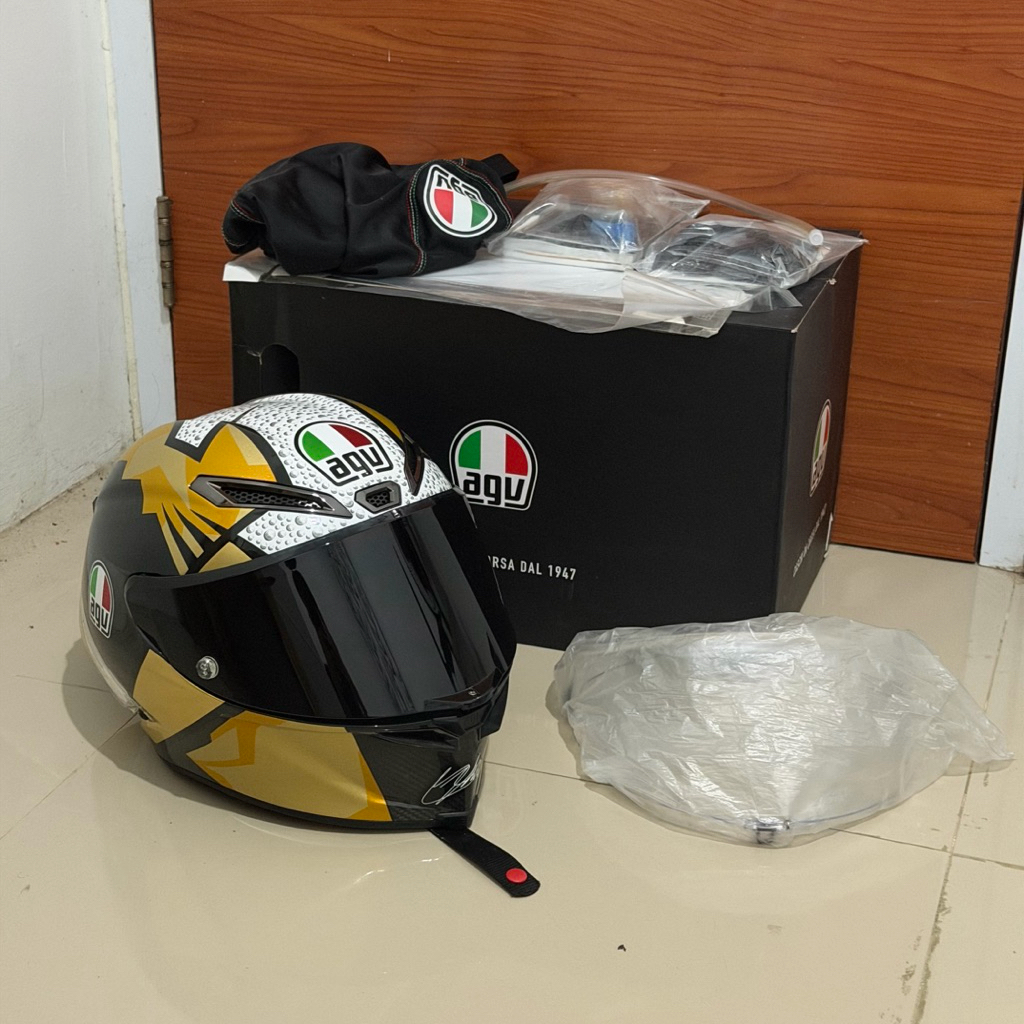 HELM AGV PISTA GPRR JOAN MIR WORLD CHAMPION 2020