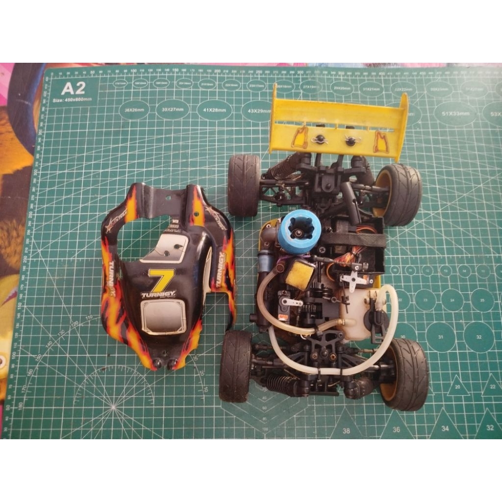 rc turnigy 1/16 engine nitro