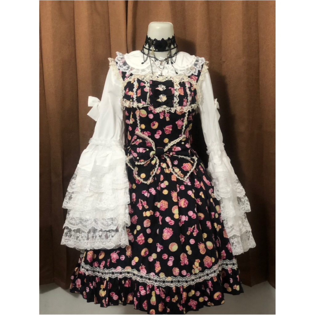 bodyline candy ice creams motifs lolita dress|| @matchalvfavv