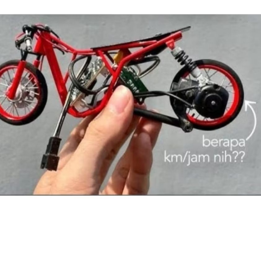 full set diecast motor drag Honda PCX port usb bisa berputar