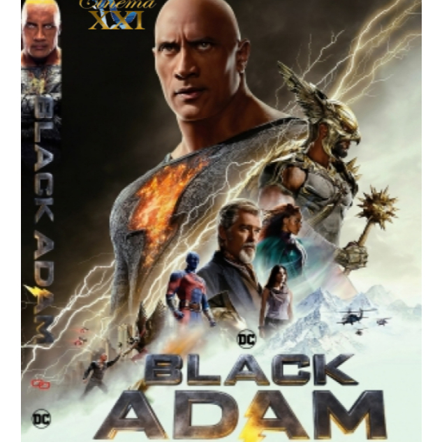 Kaset Film DVD  Box Office Hollywood :  Black Adam (2022)