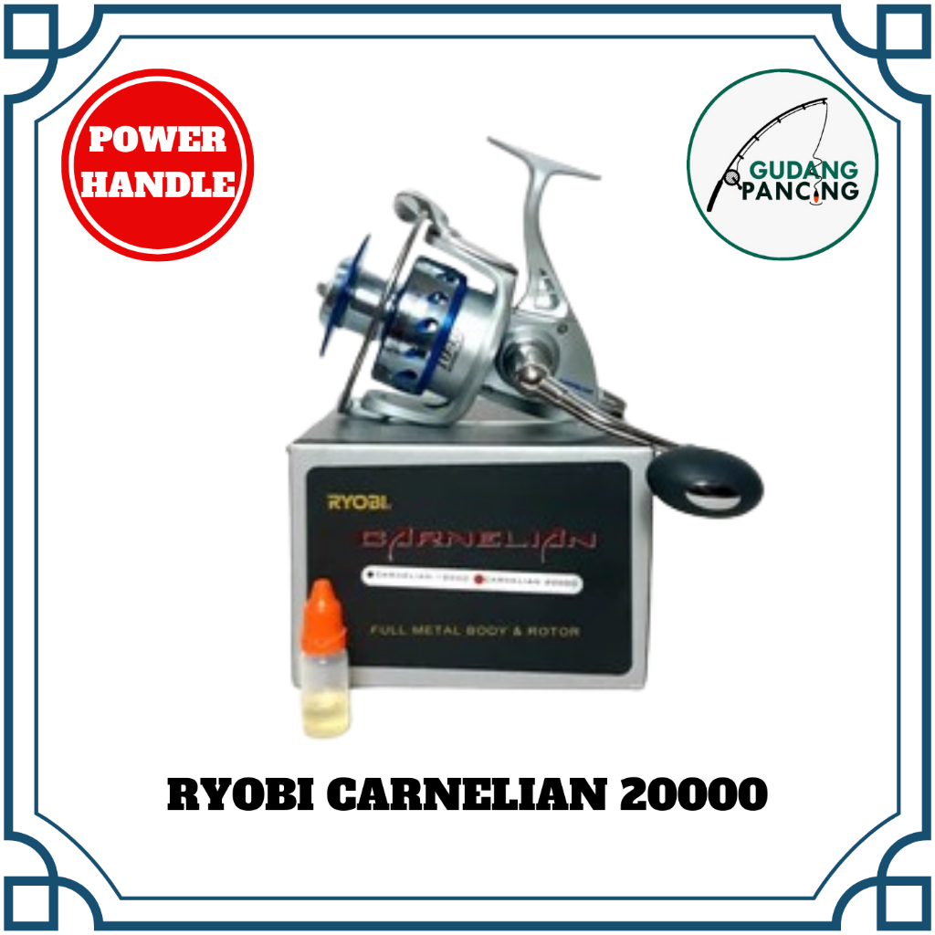 Reel Pancing Ryobi CARNELIAN 20000 - Power Handle