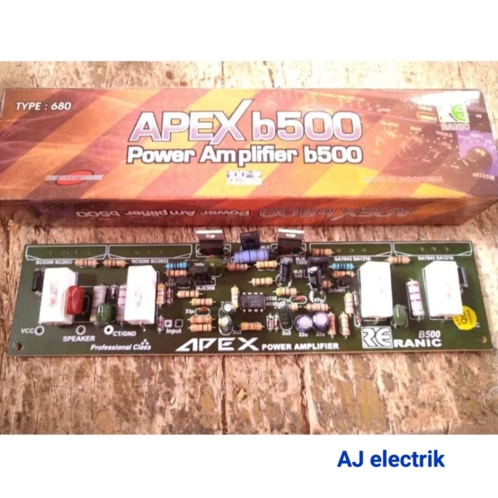 Kit Driver Power Amplifer APEX B500 (680)