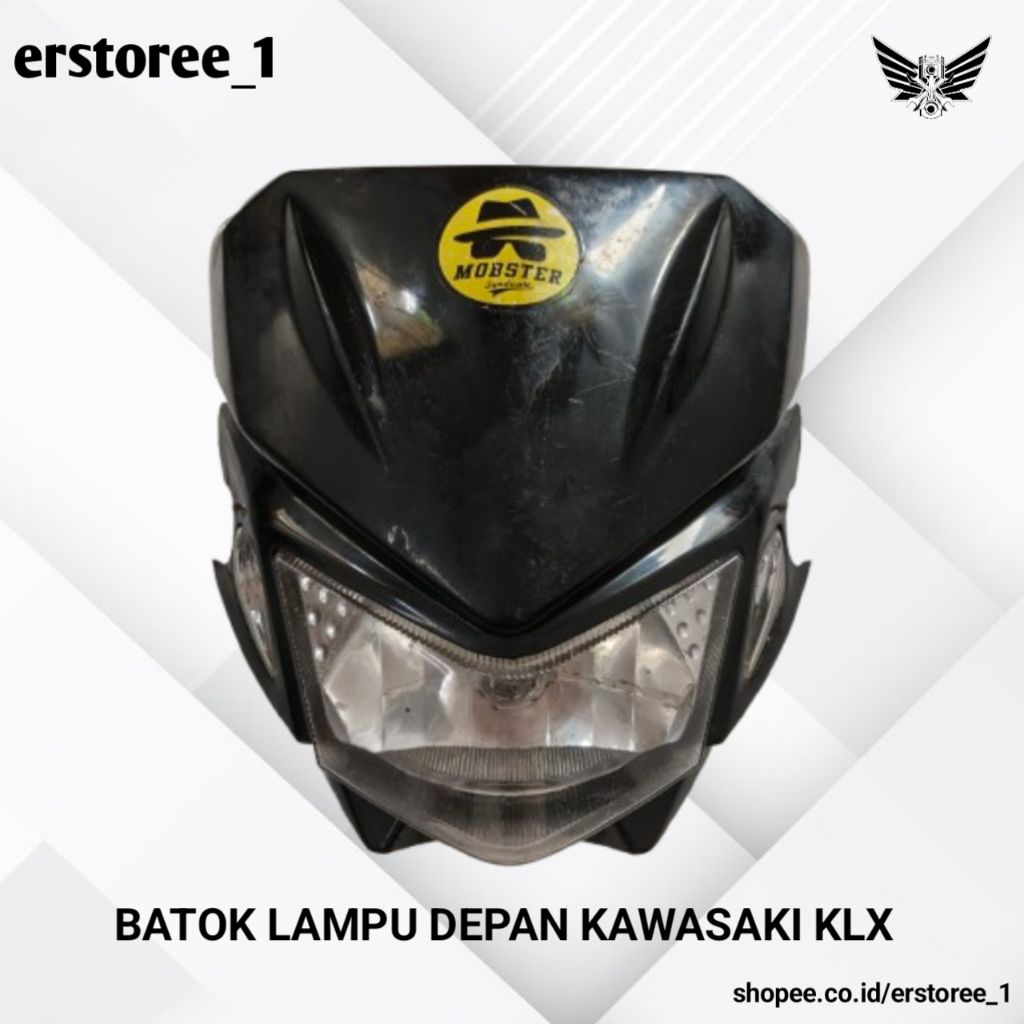 BATOK LAMPU DEPAN KAWASAKI KLX OLD COPOTAN