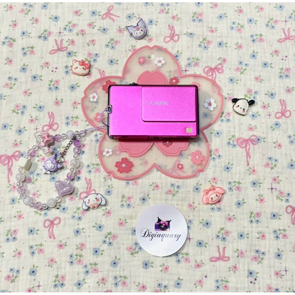digicam lumix fp1 pink fullset