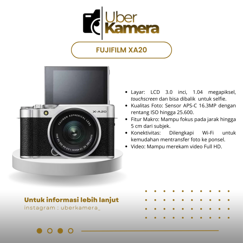 FUJIFILM XA-20