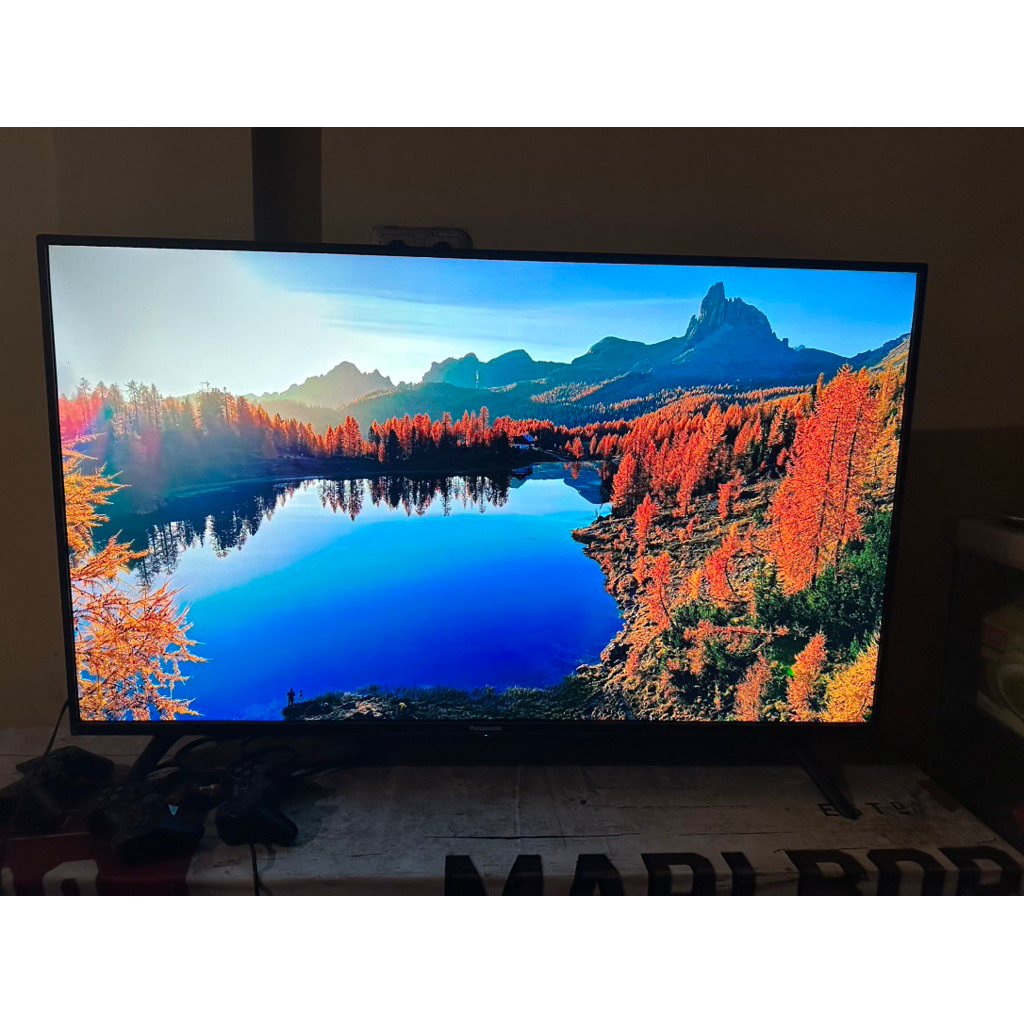 tv panasonic 50inch hx 600 seken minus dus