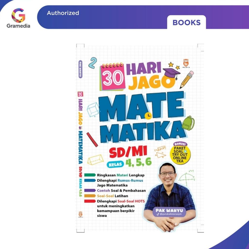 Gramedia Pekanbaru - 30 HARI JAGO MATEMATIKA SD/MI