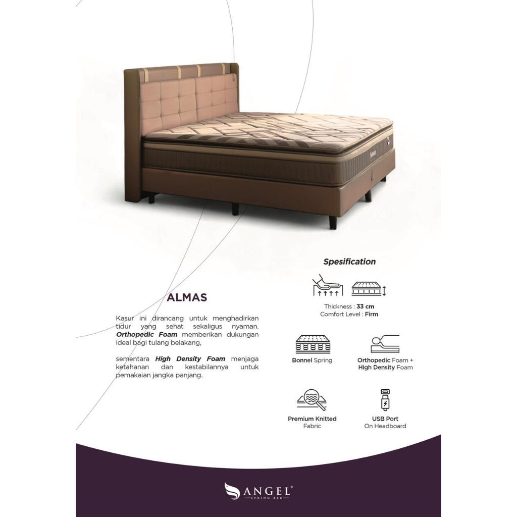 Spring Bed Angel Almas