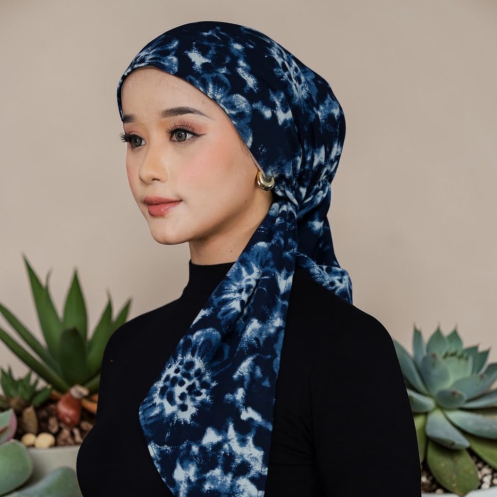 Hijab Instant Series Turban Karet Dewasa Lembut Nyaman