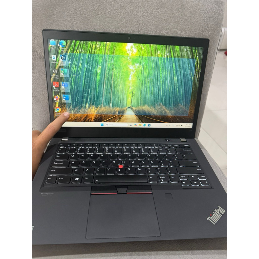 Laptop Lenovo thinkpad T14 G2 Touchscreen AMD Ryzen 5 - 16GB - SSD 256GB