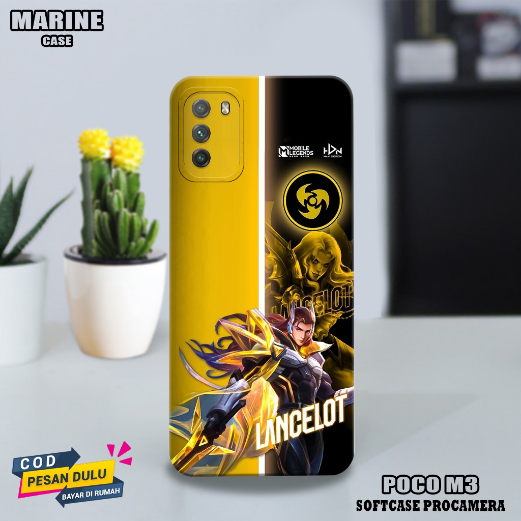 case poco m3 ( mlbb ) poco m3 - casing hp  - case hp - case terbaru - case terlaris - softcase - sof