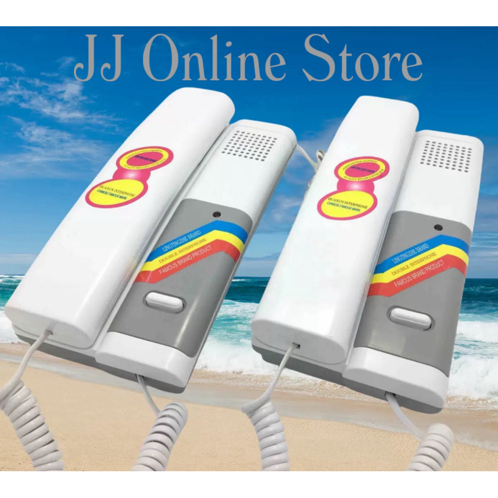 Intercom Komunikasi 2 Arah Pakai Kabel Telepon