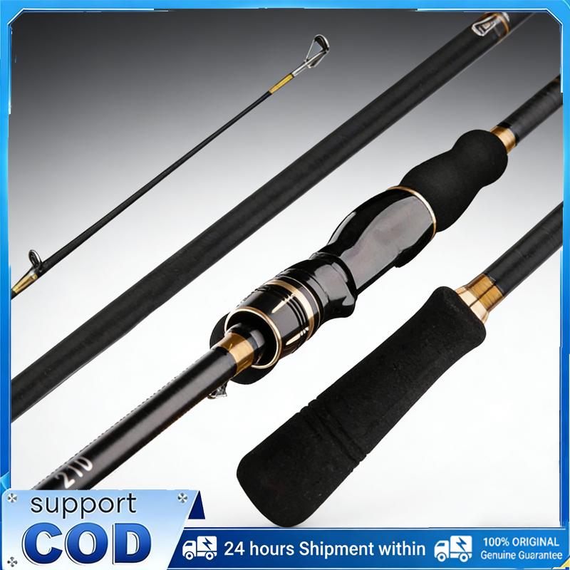 [COD]Fishing Rod Reel Pancing Casting Reel 1.6m/1.8m/2.1m/2.4m Max Drag 20kg Joran Spining Reel Jora