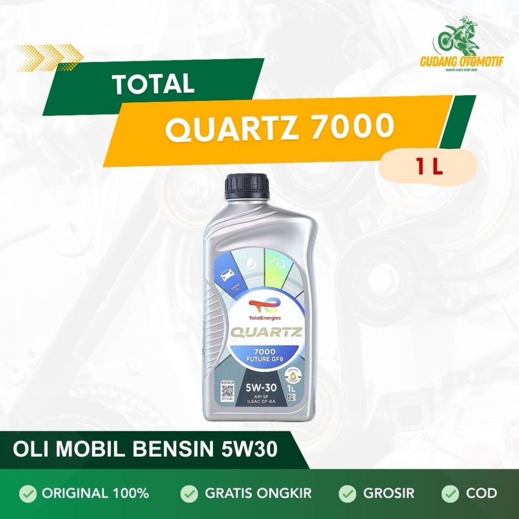 OLI MOBIL TOTAL QUARTZ 7000 / OLI MOBIL BENSIN 5W30 - 1L