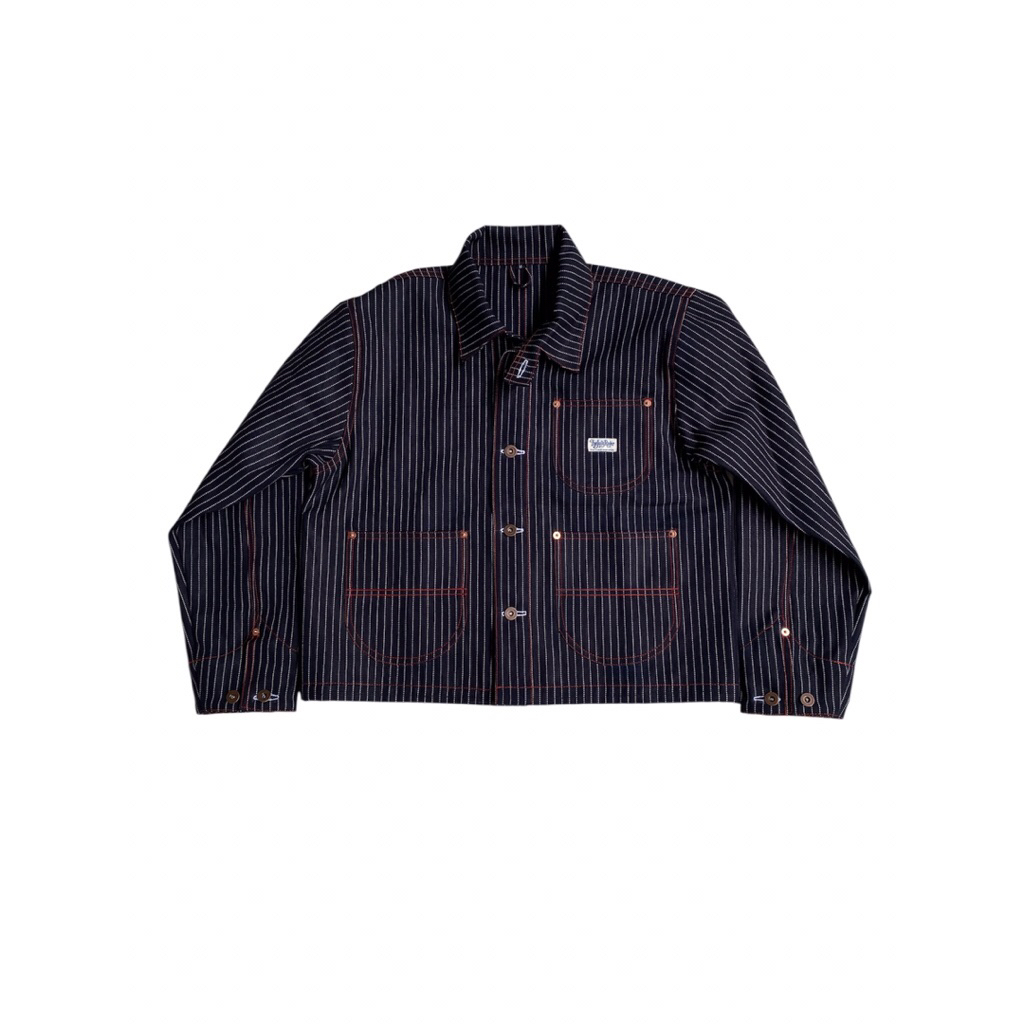 The Jolly Roger - Chore Jacket Denim Wabash