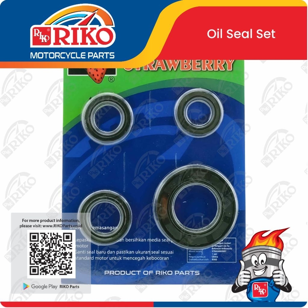 OIL SEAL SET,SEAL MESIN KOMPLIT AEROX 155