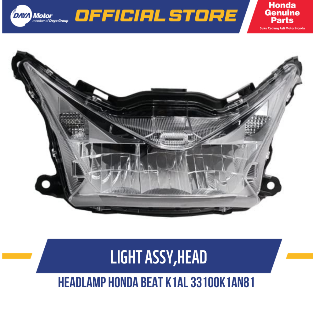 Headlamp Honda BeAT K1AL 33100K1AN81