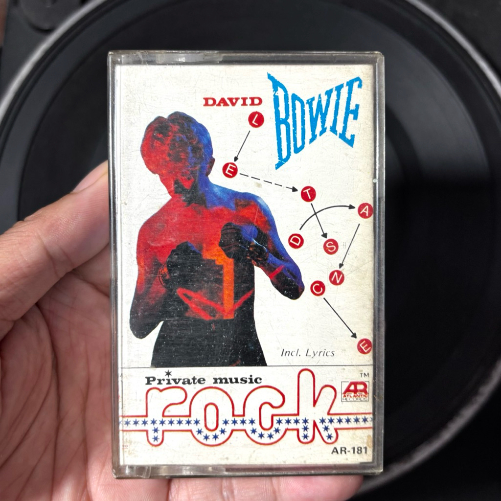 Kaset Pita David Bowie Private Musik Rock Album