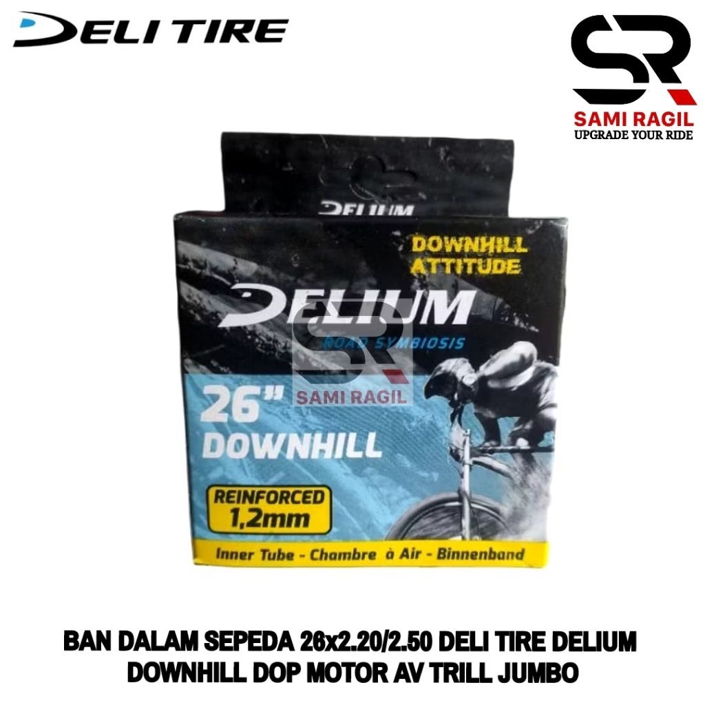 BAN DALAM SEPEDA 26x2.20/2.50 DELI TIRE DELIUM DOWNHILL 26 x 2.20 2.25 2.30 2.35 2.40 2.45 2.50 DOP 