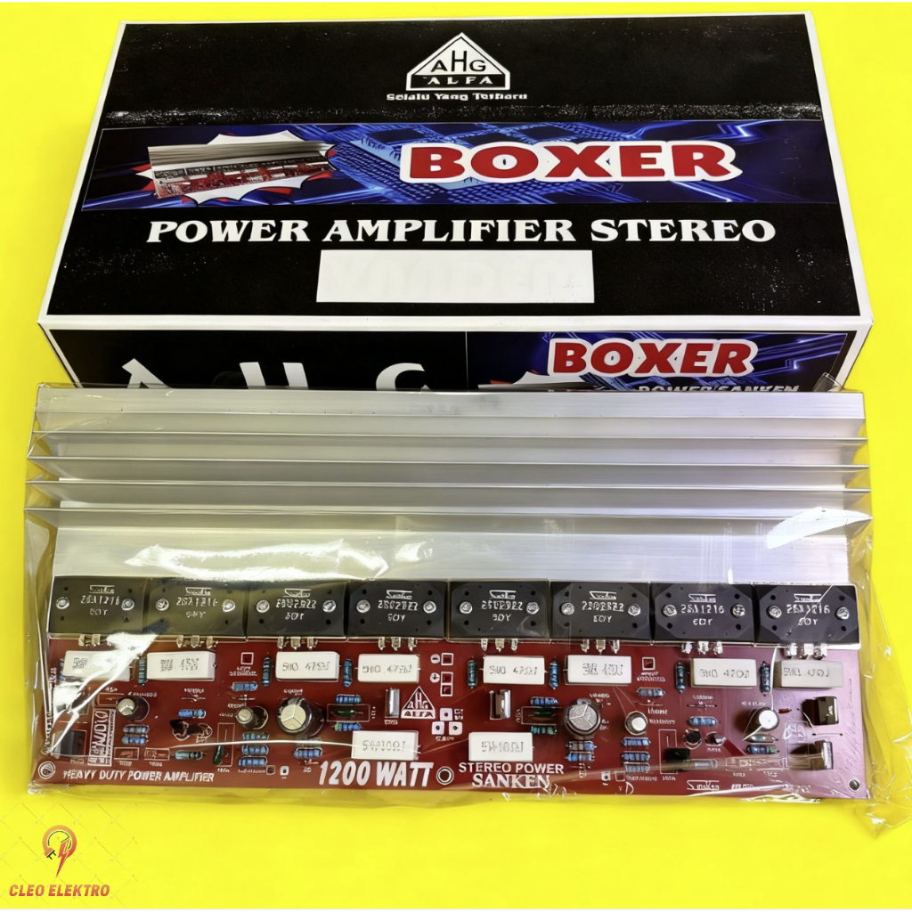 BOXER POWER SANKEN 1200W WATT KIT POWER SANKEN STEREO SUPER